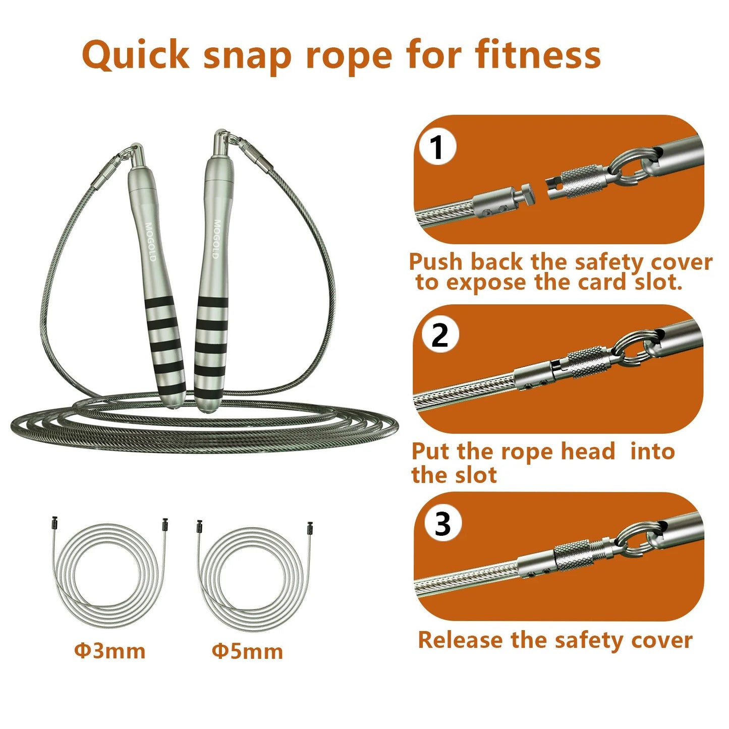 Restrova™ Speed Jump Rope